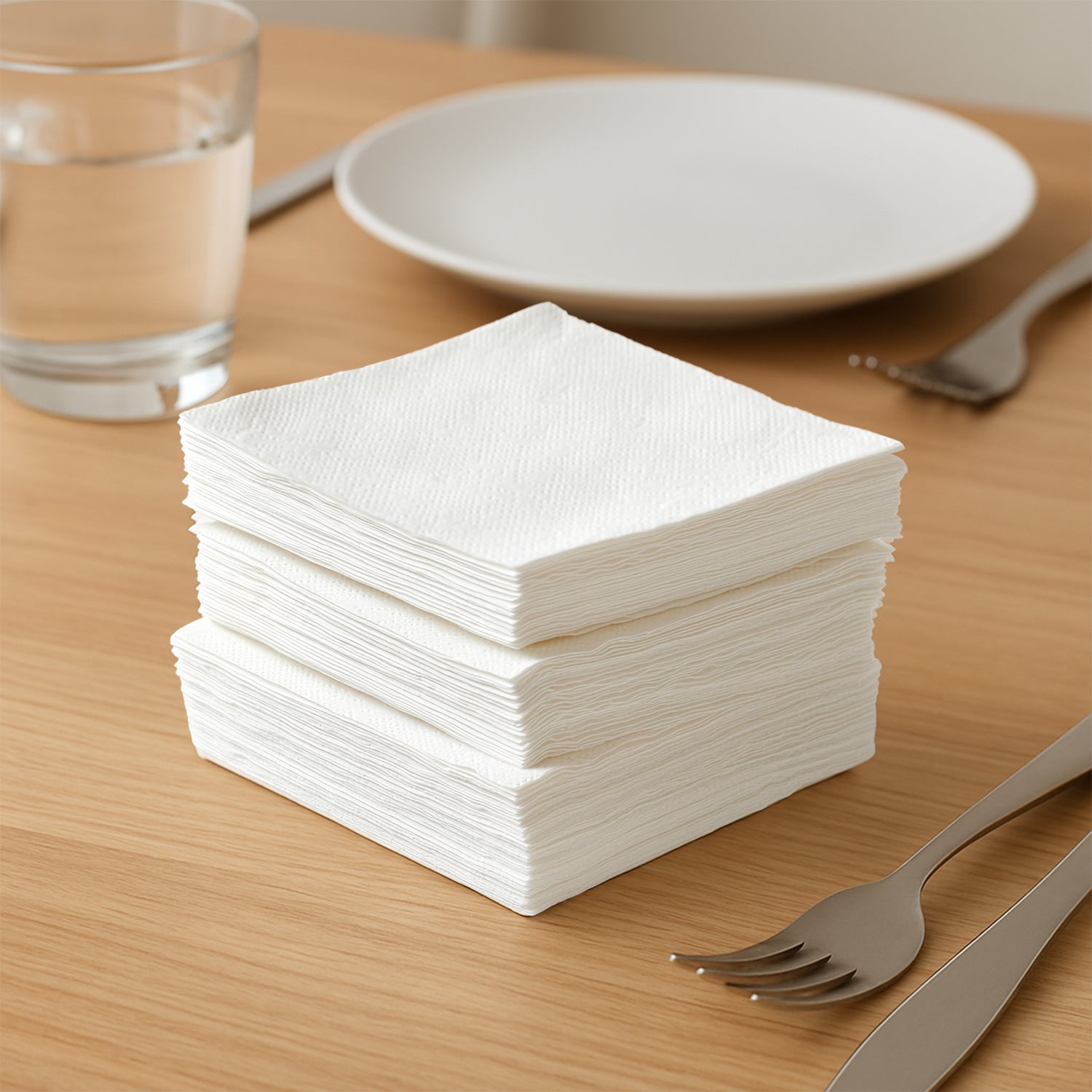Soft  Absorbent Disposable Tissue Napkins   Paper (75 Pc) Soft  Absorbent Disposable Tissue Napkins   Paper (75 Pc)